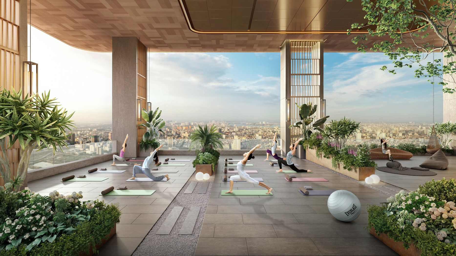 Tiện ích nội khu A&T Sky Garden