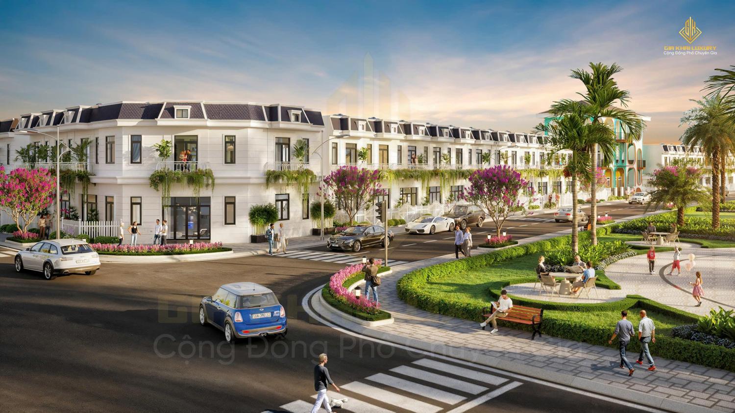 Thiết kế nhà phố Gia Khải Luxury