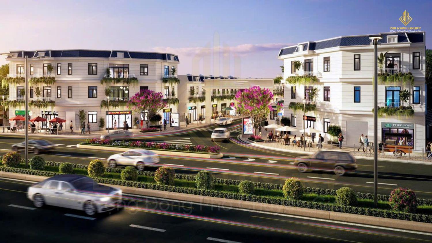 Thiết kế nhà phố Gia Khải Luxury