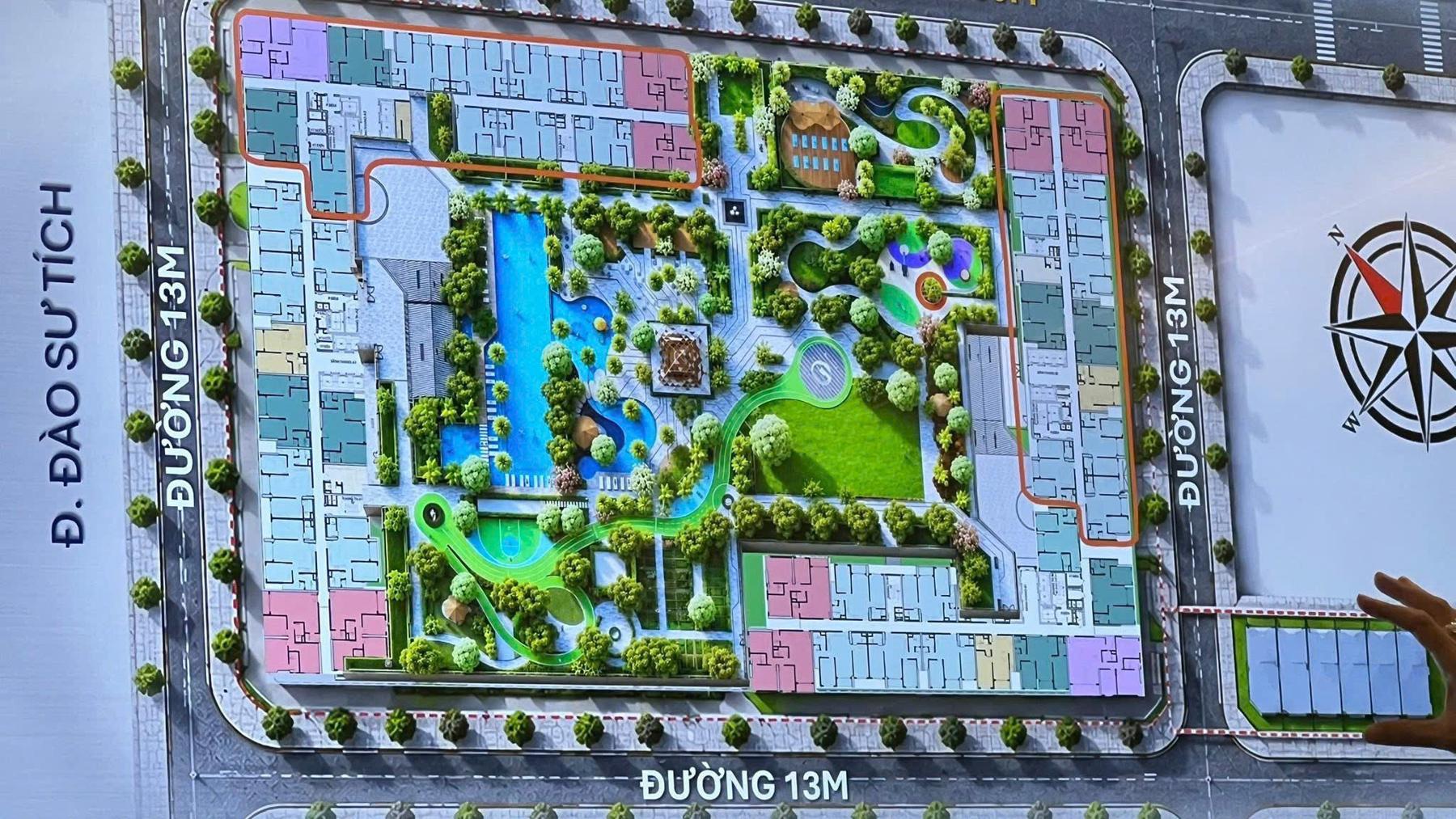 Mặt bằng & Thiết kế TT Genesis